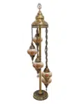 5 Ball Turkish Mosaic Floor Lamp