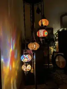5 Ball Turkish Mosaic Floor Lamp photo review