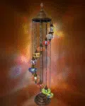 11 Ball Turkish Style Floor Lamp with Larger Glass GLA17MIX