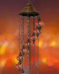11 Ball Turkish Style Floor Lamp with Larger Glass GLA17OR1