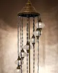 11 Ball Turkish Style Floor Lamp with Larger Glass GLA17OTO