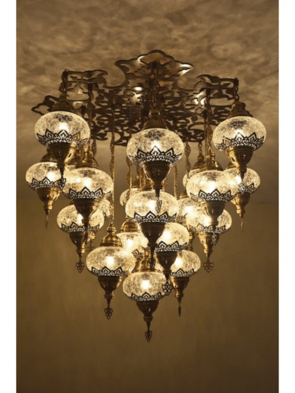 21 Globe Turkish Luxury Chandelier