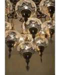 21 Globe Turkish Luxury Chandelier