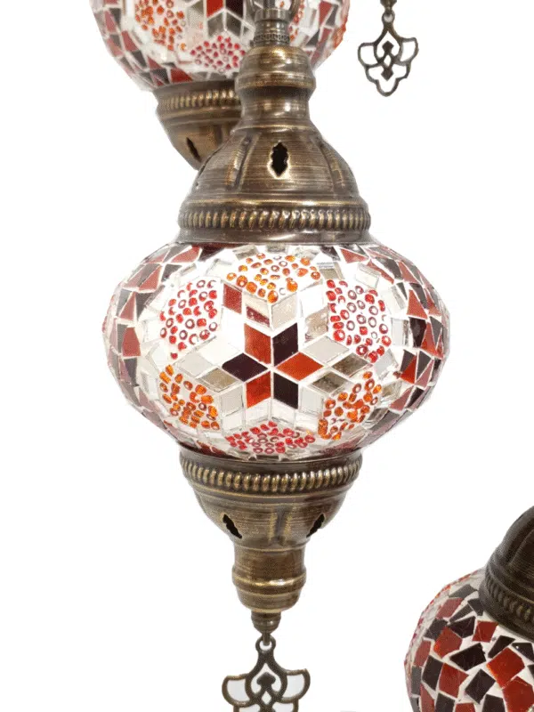 5 Ball Turkish Style Chandelier OR9
