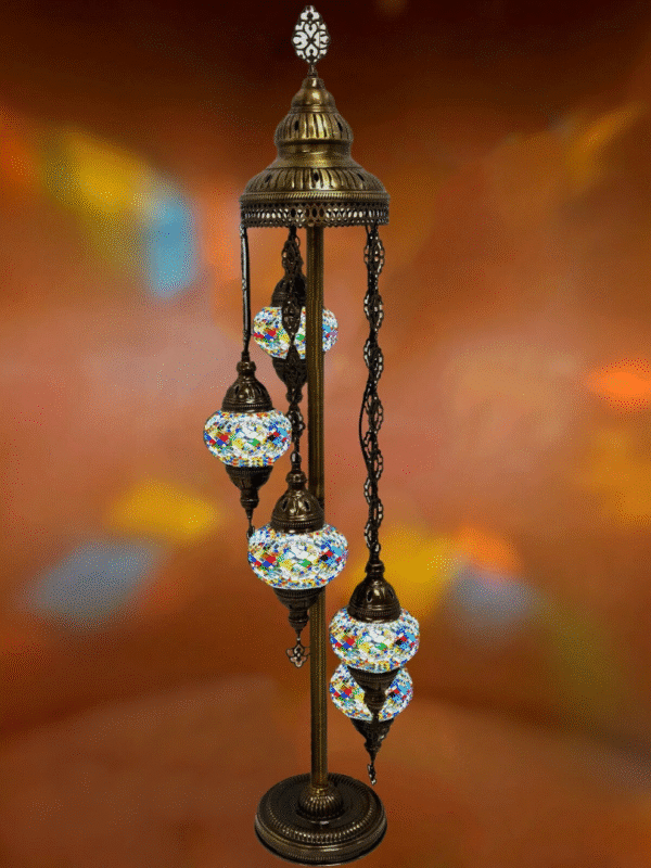5 Ball Turkish Style Floor Lamp MC13