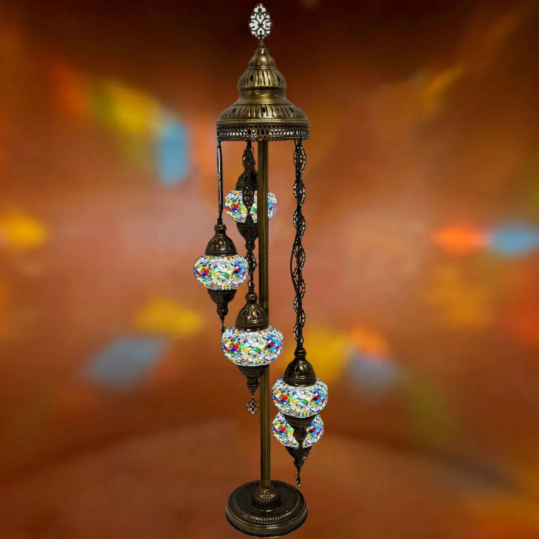 5 Ball Turkish Style Floor Lamp MC13