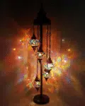5 Ball Turkish Style Floor Lamp MC3