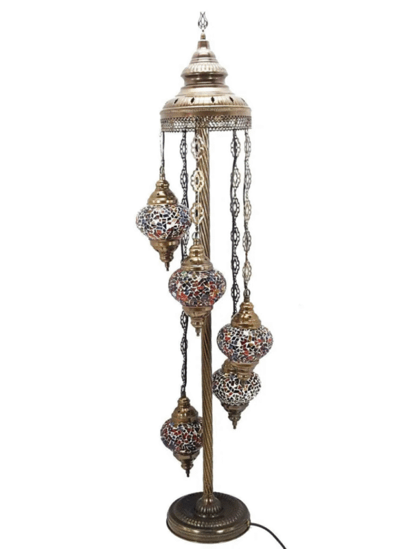 5 Ball Turkish Style Floor Lamp MC3