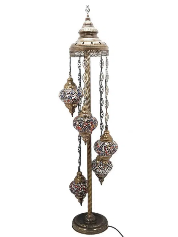 5 Ball Turkish Style Floor Lamp MC3