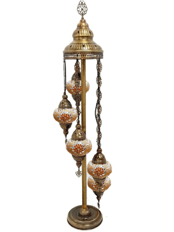 5 Ball Turkish Style Floor Lamp OR2