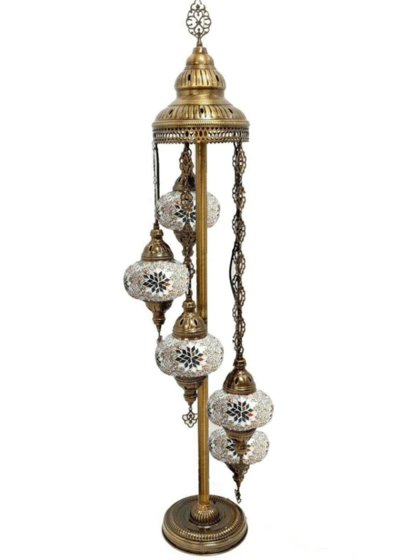 5 Ball Turkish Style Floor Lamp MC4