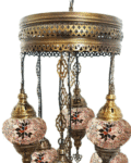 7 Ball Turkish Style Chandelier MC4
