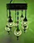 8 Ball Turkish Style Chandelier GR1