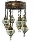 8 Ball Turkish Style Chandelier GR1