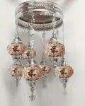 8 Ball Turkish Style Chandelier - MC4