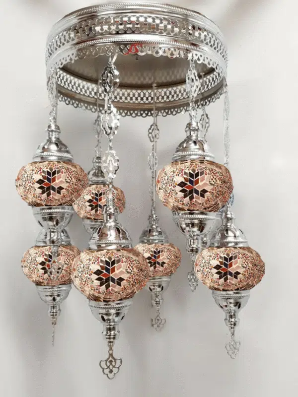 8 Ball Turkish Style Chandelier - MC4