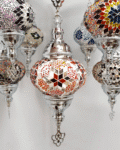 8 Ball Turkish Style Chandelier MIX