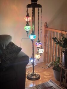 7 Ball Turkish Style Floor Lamp MIX - 1 photo review