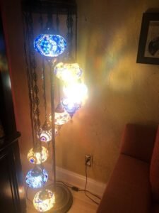 9 Ball Turkish Style Floor Lamp Large Glass GLA17MC1 photo review