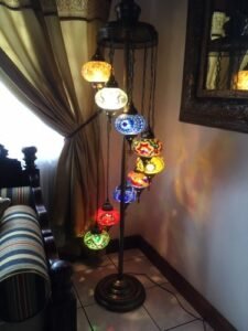 9 Ball Turkish Style Floor Lamp Large Glass GLA17MC1 photo review